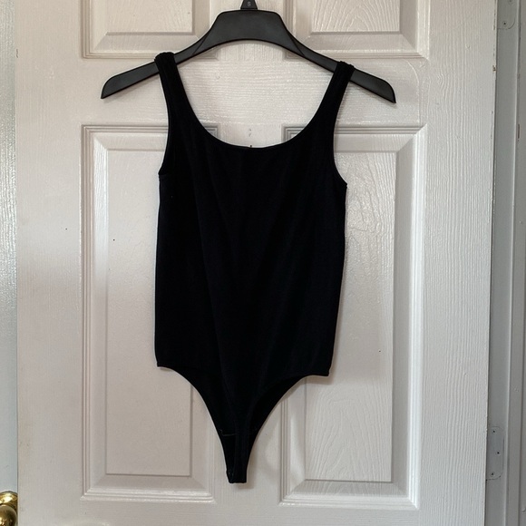 WOLFORD Jamaika Black String Thong Bodysuit - Picture 4 of 15